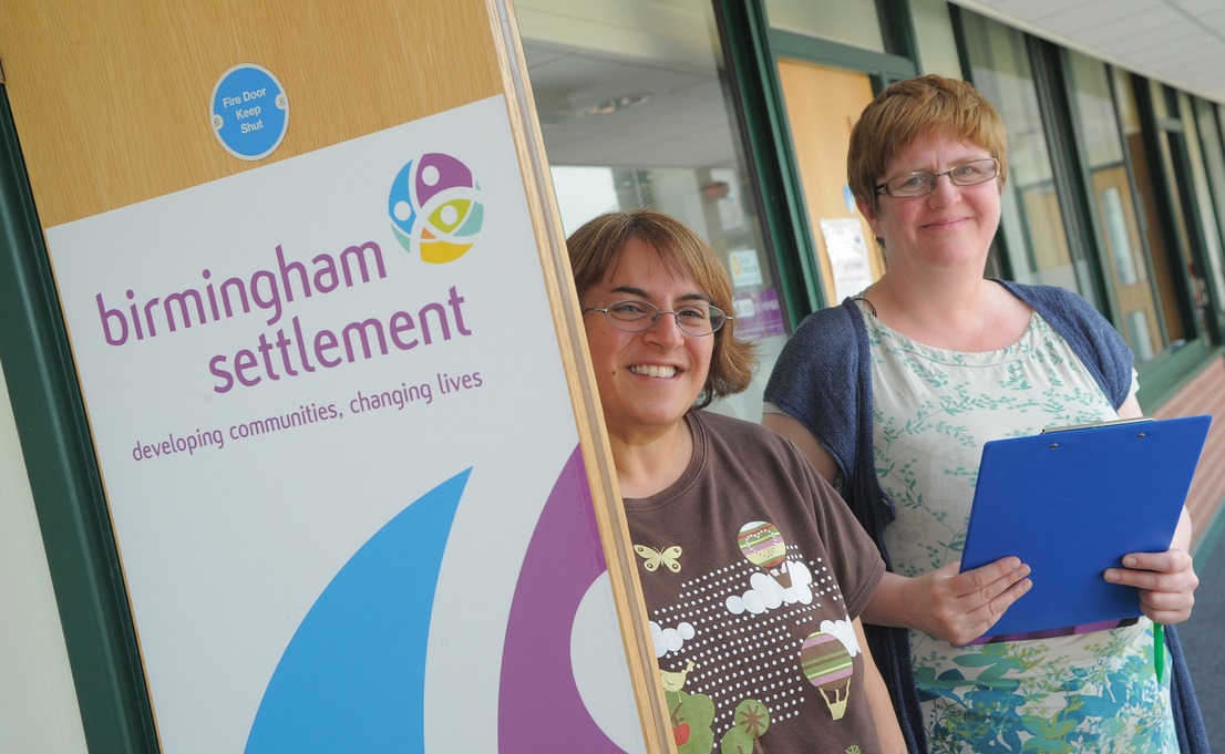 Money advisers at Birmingham Settlement. Their time and resources are increasingly stretched.